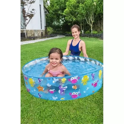 Bestway Barnpool 122 cm – Expanderbar Pool 277 Liter