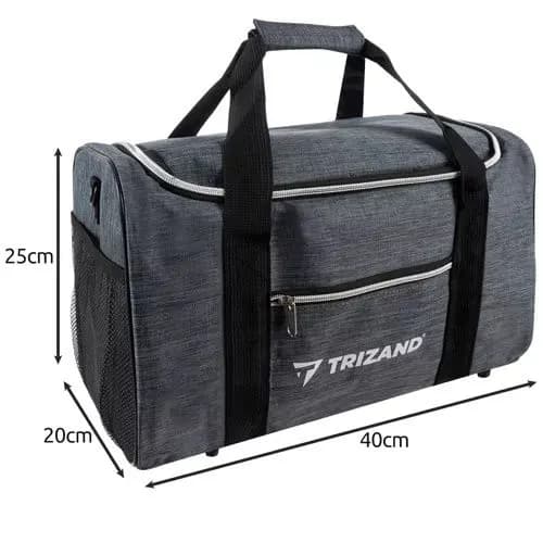 Kuffert 20 L Håndbagage 40 × 25 × 20 cm – Grå