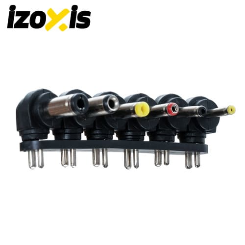Universal strømadapter 3–12V 30W – med USB og 6 stik