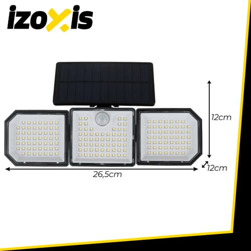 Solcellelampe 167LED 500lm