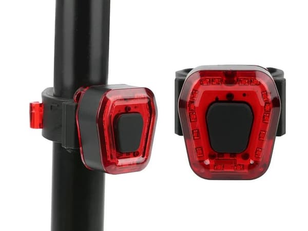 Cykel bakljus 14 LED-cykelljus USB