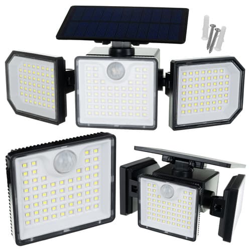 Solcellelampe 167LED 500lm