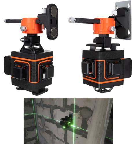 16 linjerin 4D 360° Laserpass – Grön Precisionslaser