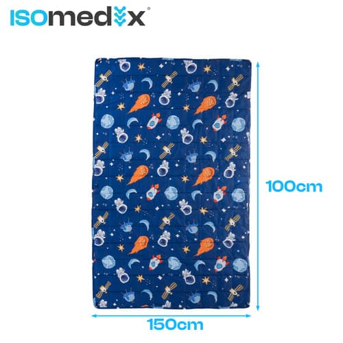 Sensorisk vægttæppe 4 kg 150x100 cm