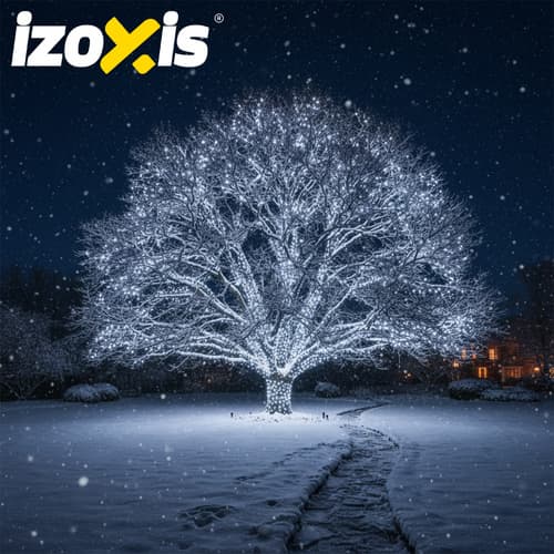 Julgransbelysning-Utomhusbelysning 500LED 35m