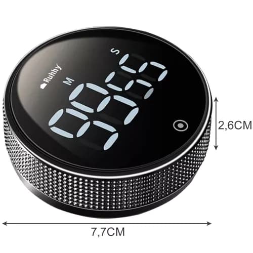 Digital timer med magnet – kökstimer LED 99 min