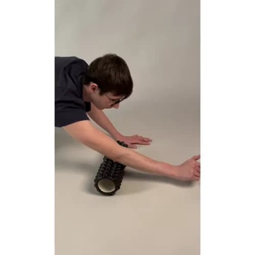 Yogarulle - massagerulle (sort) 23570