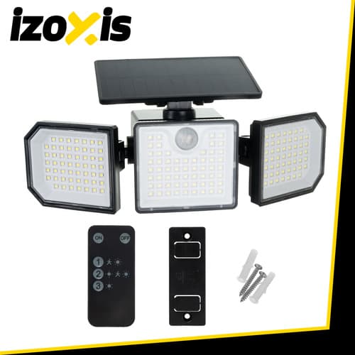Solcellslampa 167LED 500lm