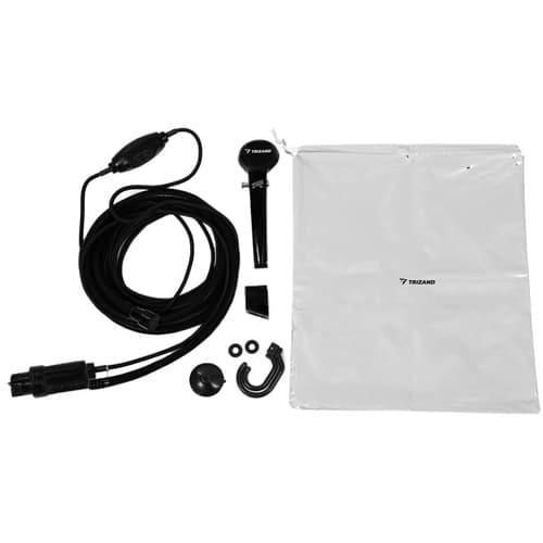 Bærbar campingbruser 12V – bruser med pumpe