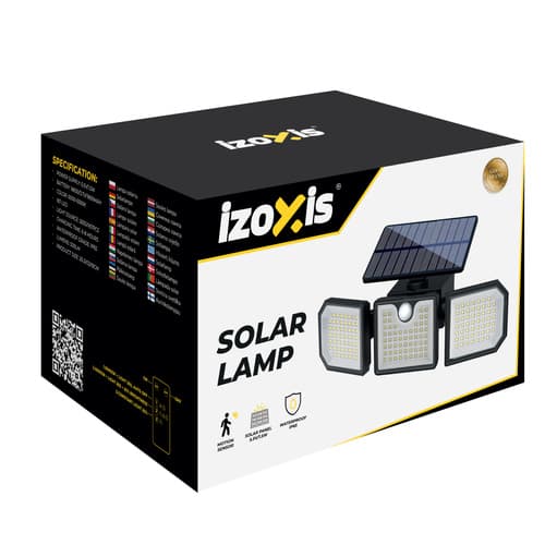 Solcellslampa 167LED 500lm