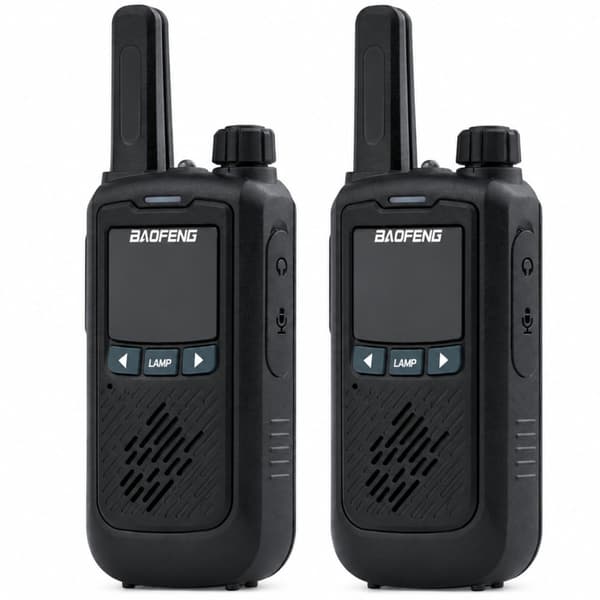 BAOFENG BF-T17 Walkie-Talkie 2-pack – LED & Headset