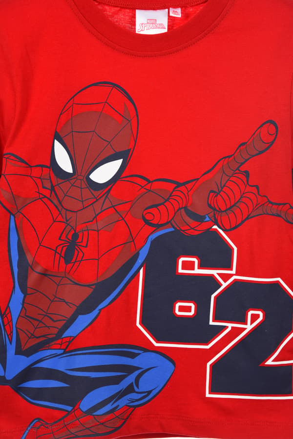 Spiderman Röd barntröja, topp