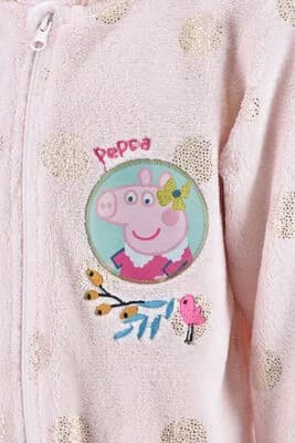 Peppa Pig Dots barn lång pyjamas, overall