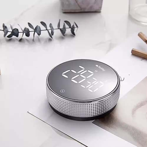 Digital timer med magnet – køkkenur LED 99 min