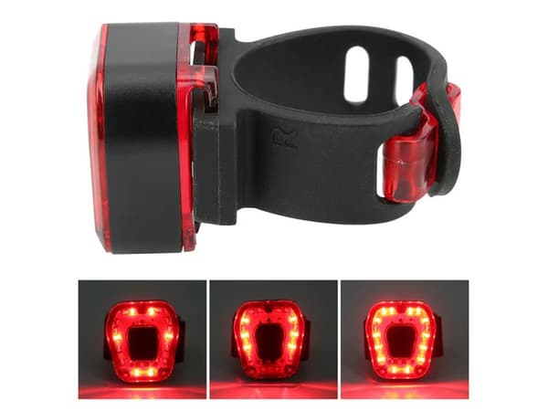 Cykel bakljus 14 LED-cykelljus USB