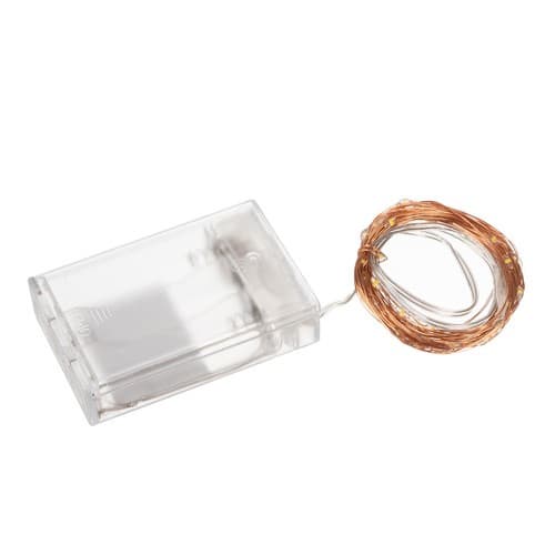 Kunstig vedbend + LED Gardlov 24538