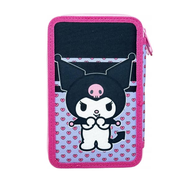 Hello Kitty Kuromi penalhus med 3 lag