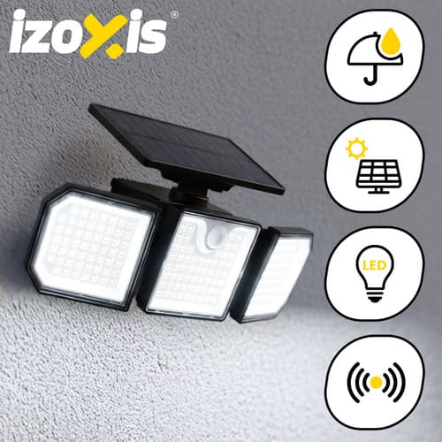 Solcellelampe 167LED 500lm