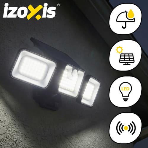 Solcellelampe 180 LED Izoxis