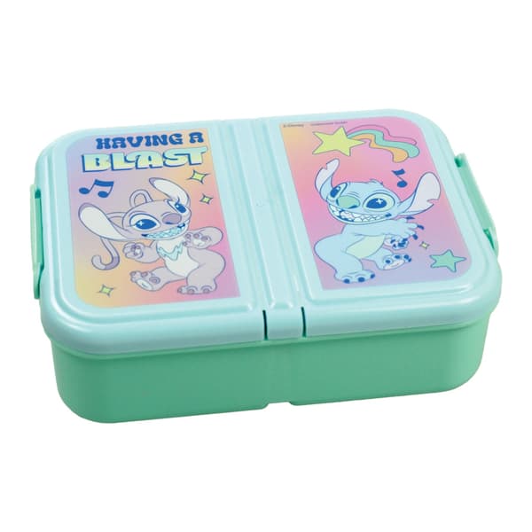 Disney Lilo och Stitch Blast smörgåslåda + aluminiumflaskset