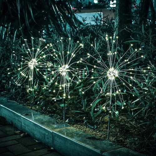 Solcellehavelampe - mælkebøtter Gardlov 25477