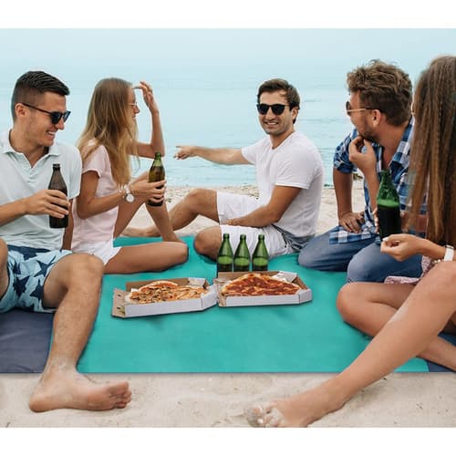 Strand-/picnictæppe 208x208cm