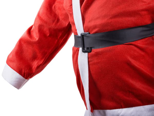 Julemandskostume med skæghat