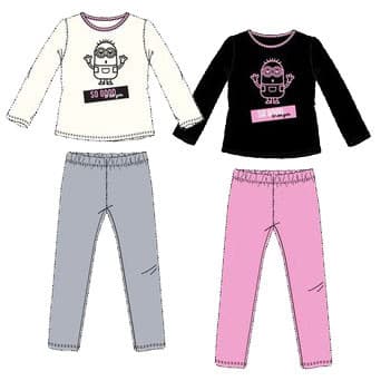 2 st. Minions So Good barnpyjamas 4-10 år