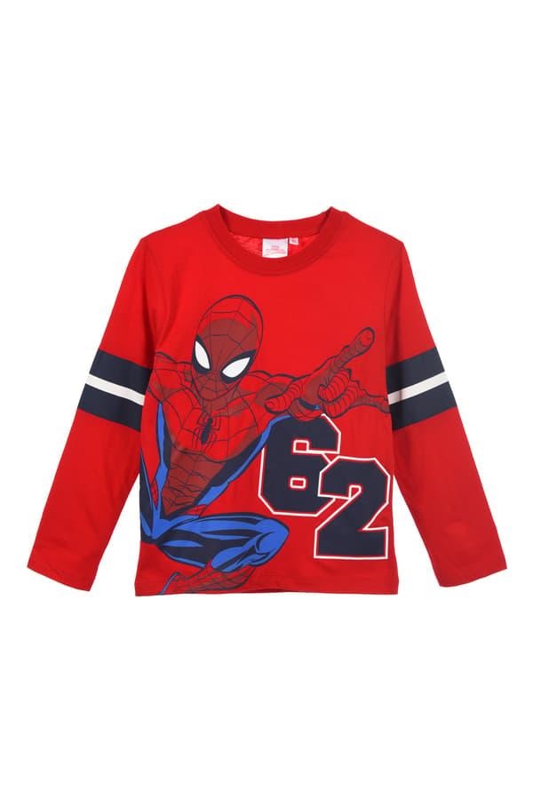 Spiderman rød børneskjorte, top