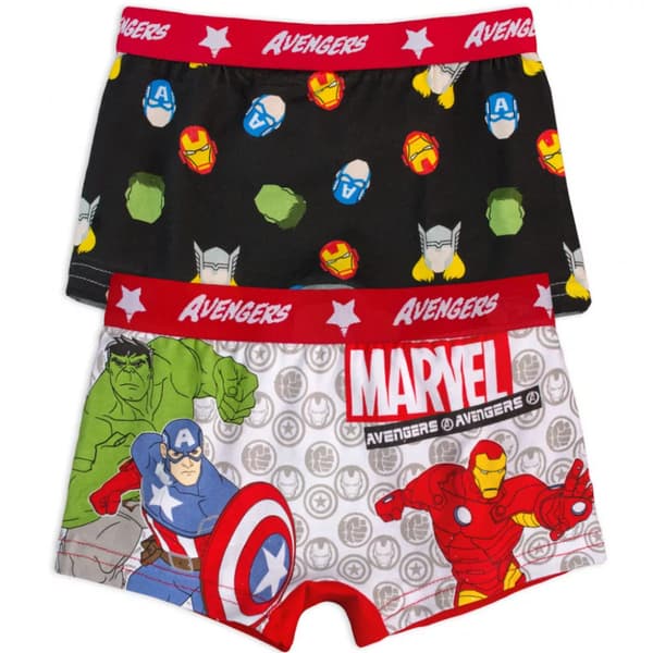 Avengers lasten bokserit, 4 kpl