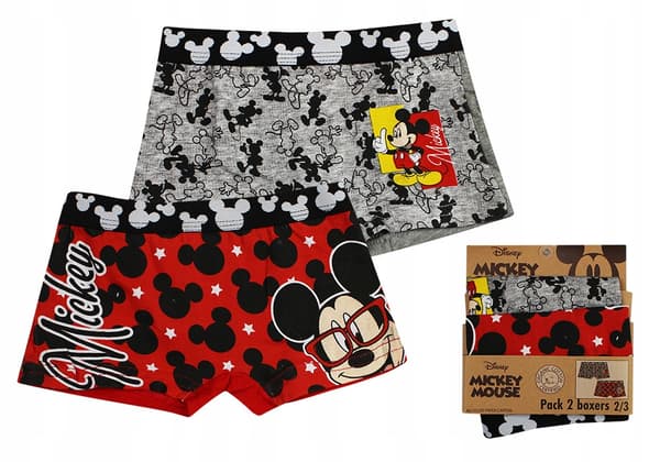 Disney Mickey barnkalsonger 4-pack