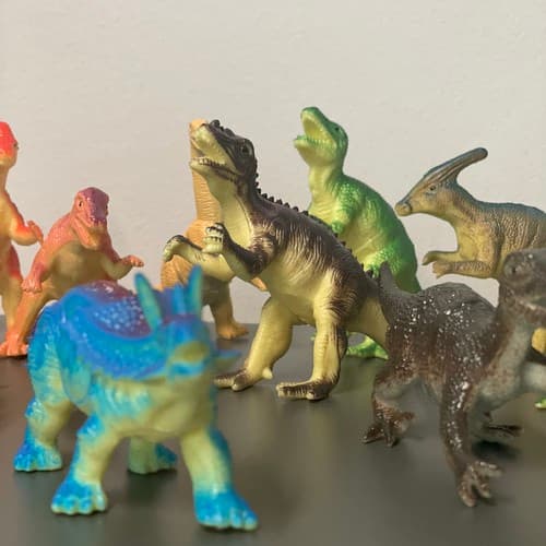 Dinosauriefigurer 12-pack – leksaksdinosaurier barn