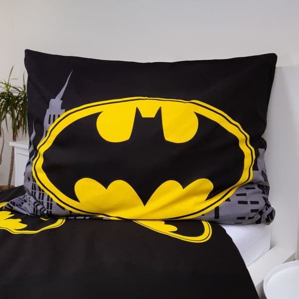 Batman The Emblem Sengesæt 140×200 cm, 70x90 cm