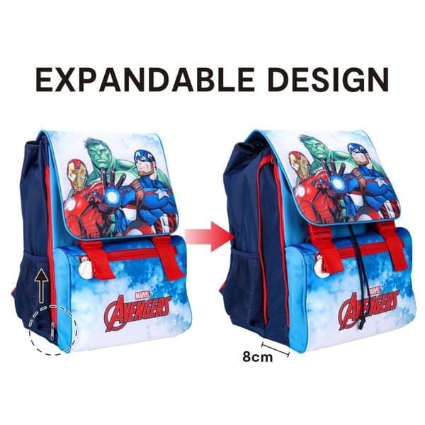 Avengers skoletaske, 42 cm taske