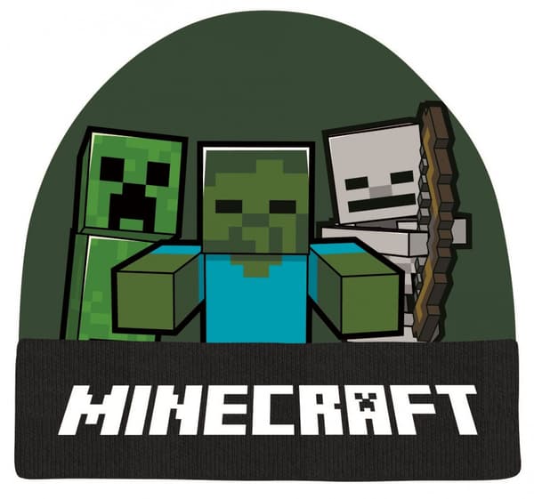 Minecraft børnehue 54-56 cm