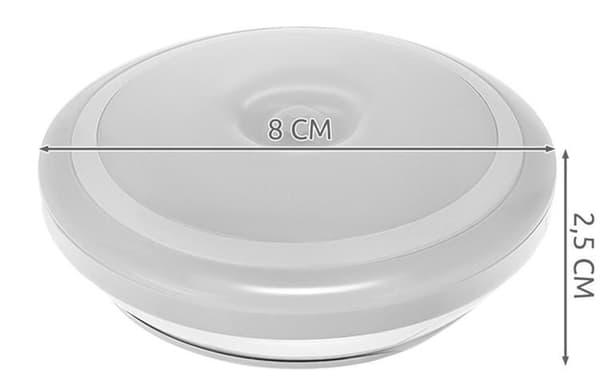 LED-nattlampa med rörelsesensor