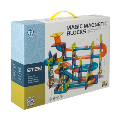 Magnetiska block - kulspår 96 stycken 26468