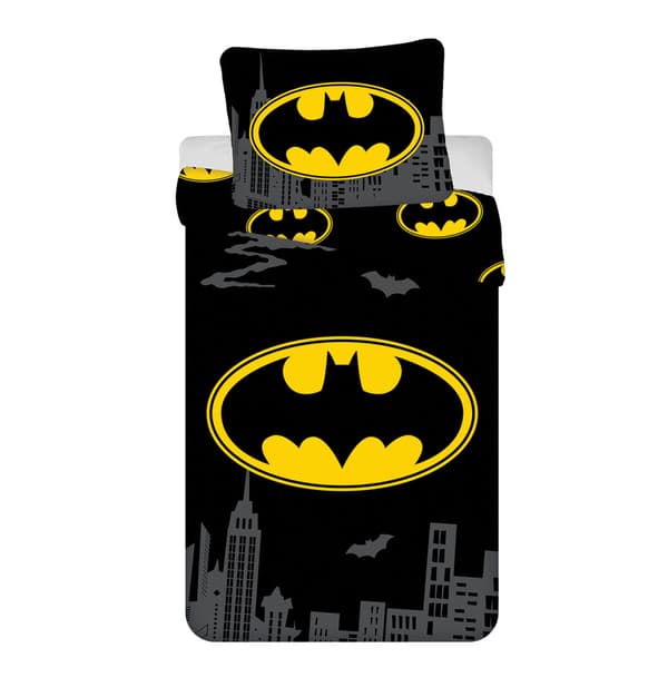 Batman The Emblem Bäddset 140×200 cm, 70x90 cm