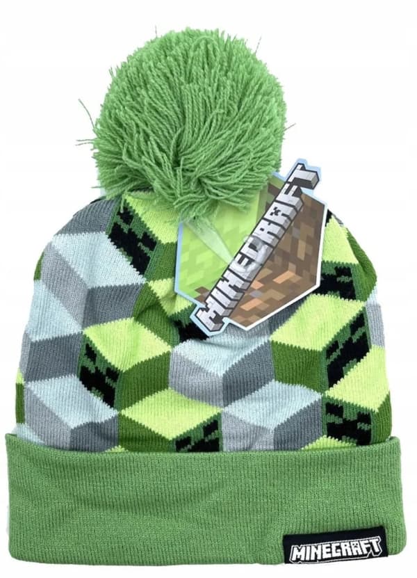 Minecraft børnehue 52-54 cm