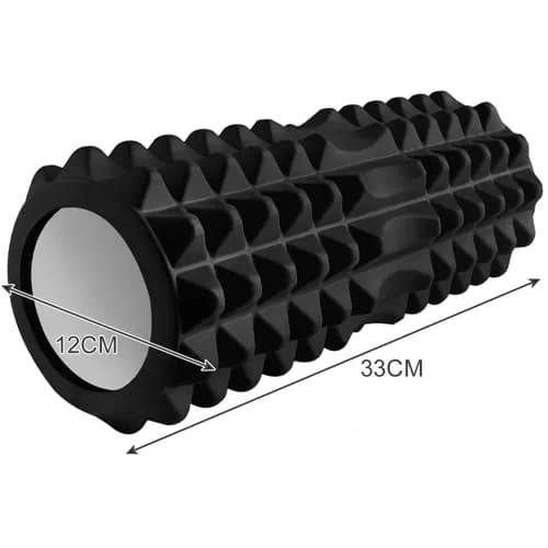 Yogarulle - massagerulle (sort) 23570