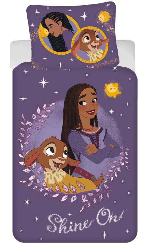 Disney Wish sengesæt 140×200 cm, 70×90 cm
