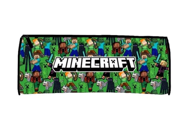 Minecraft Face pennfodral 23 cm – grönt