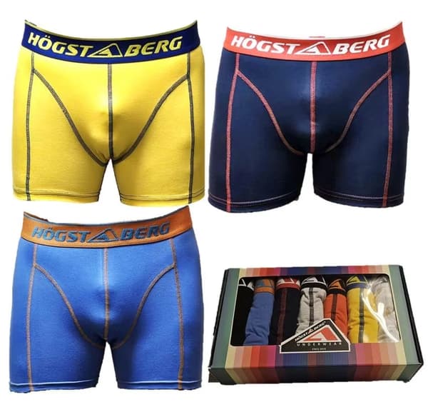 Högstaberg undertøj -Boxershorts til mænd 7 Pack