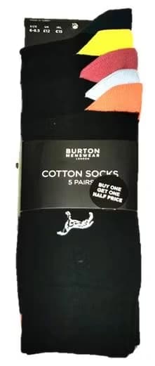 Strumpor för herr 5 Par herrstrumpor -socks