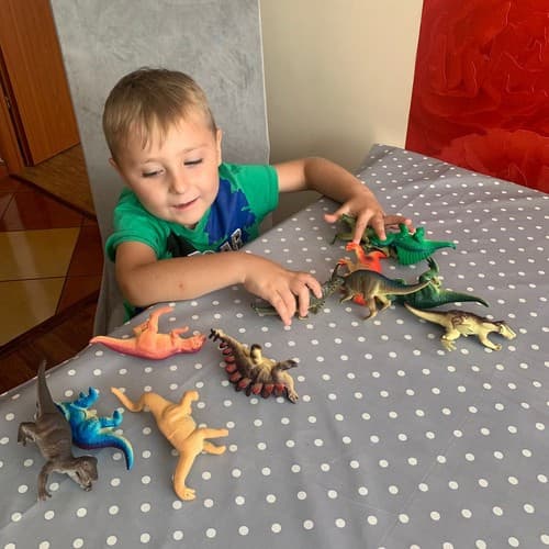 Dinosauriefigurer 12-pack – leksaksdinosaurier barn