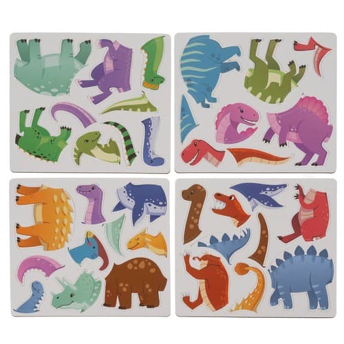 MAGNETISK PUSLESPIL - DINOSAURE