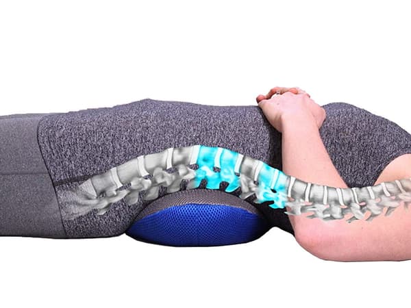 Ergonomisk rygpude i memory foam – lændestøtte