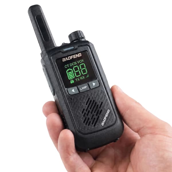 BAOFENG BF-T17 Walkie-Talkie 2-pack – LED & Headset