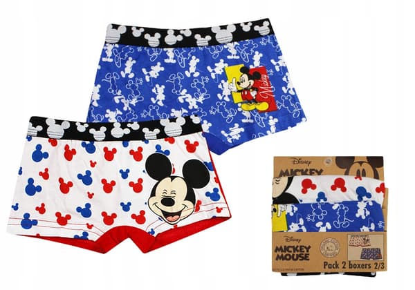 Disney Mickey barnkalsonger 4-pack