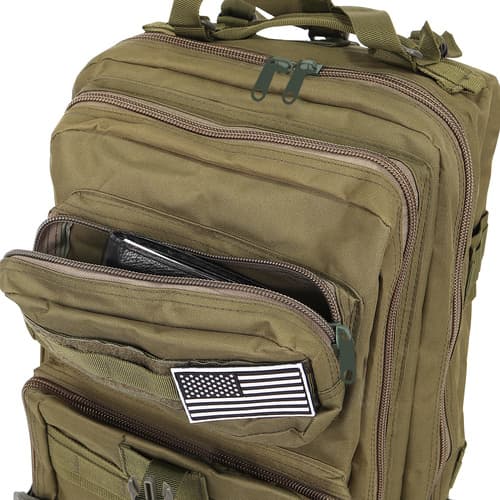 Militär ryggsäck 35L – vattentät hiking backpack